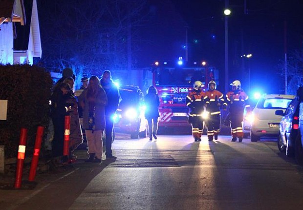 Brandvæsnet måtte lørdag aften rykke ud til en fest i Jyderup. Foto: Skadestedsfotograf.dk - Johnny D. Pedersen.