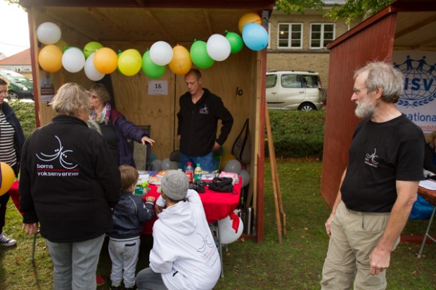 Børns Voksenvenner var tilstede til frivillige fredag Foto: Michael Johannessen.