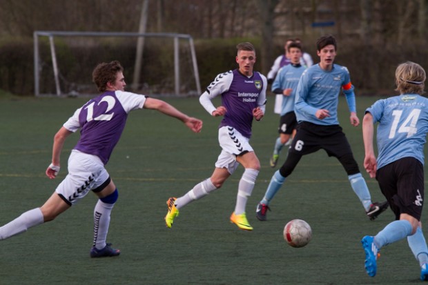 U19 Drenge 2 Division spille 2-2 mod Søllerød-Vedbæk. Foto: Michael Johannessen
