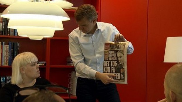 Ekstra Bladet - uden for citat er en kærlighedshistorie om en avis i en brydningstid. Foto: Mikala Krogh.