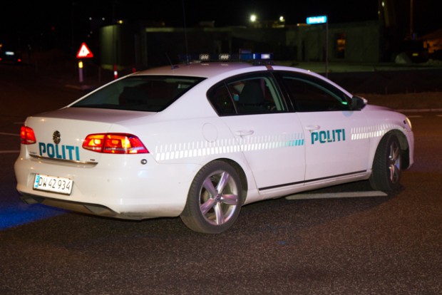 I eftermiddag og i aften kan man følge politiets arbejde live fra en patruljevogn i vores kreds. Foto: Michael Johannessen.
