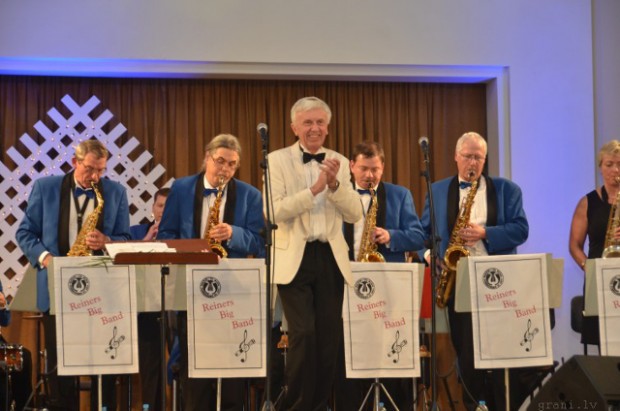 Reiners Big Band havde stor succes ved Silver Bells Festival i Letland. PRfoto.