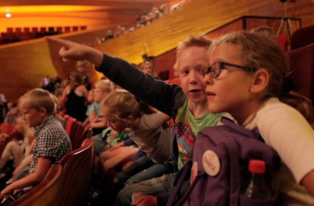 4000 skolelever fra Holbæk Kommune skal til koncert i DR Koncerthuset. Foto: Bjarne Bergius Hermansen/DR.