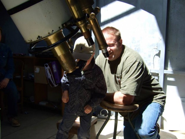 Der er åbent hus i Brorfelde Observatorium søndag. PR Foto.