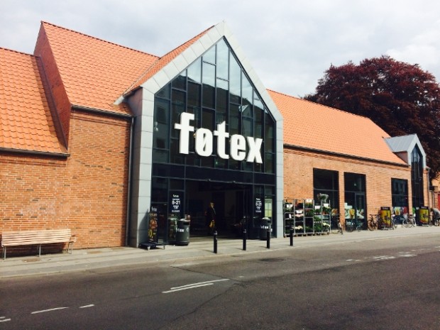 En 20-årig mand fik søndag en bøde for tyveri i Føtex. Foto:  Rolf Larsen.