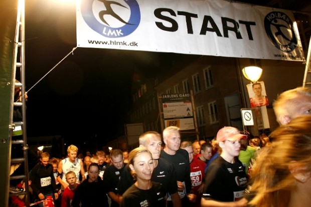 Den 29. august er der igen Nattens Løb i Holbæk. Arkiv foto: Rolf Larsen.