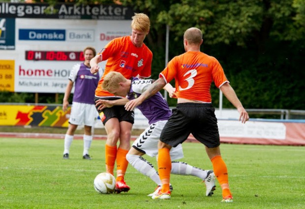 I aften møder Nordvets FC  topholdet FC Helsingør i 3. runde af DBU Pokalen. Arkivfoto: Michael Johannessen.