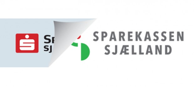Sparekassen Sjælland er på vej med et nyt logo. 