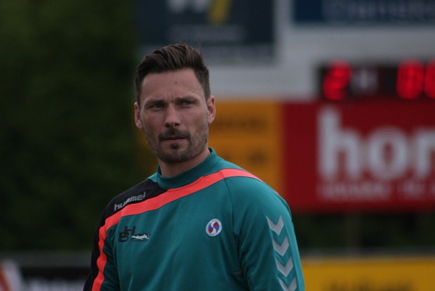 Stefan Håkansson fortsætter som cheftræner for Holbæk B&Is 2. divisions hold i næste sæson. Foto: Rolf Larsen.