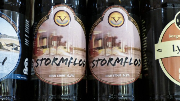 Stormflod fra Vadehavsbryggeriet. Foto: Jesper von Staffeldt.