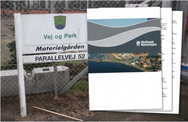 Kommunen har fået udarbejdet en rapport om udlicitering af Vej & Parks område. Foto og collage: Rolf Larsen.